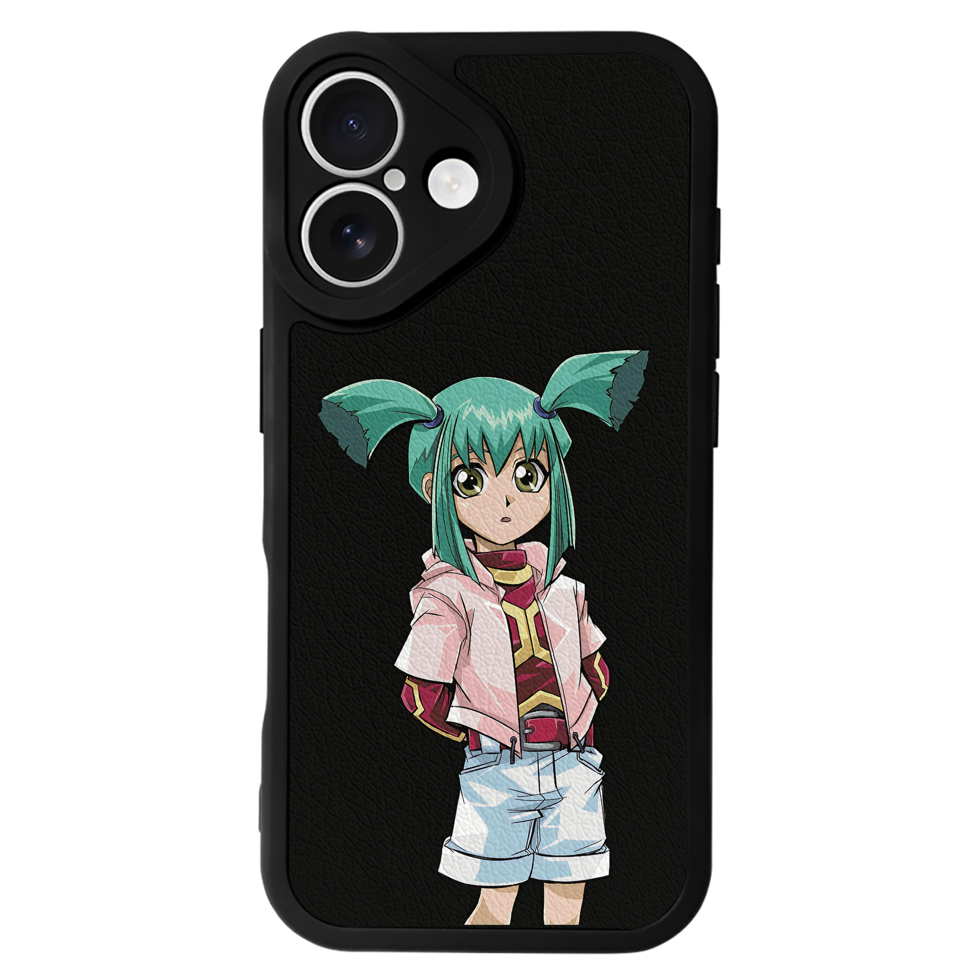 遊☆戯☆王 Yu-Gi-Oh! 【iPhone 16シリーズ対応】シリコンスマホケース（レザー調） 材質：シリコン